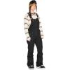 Volcom womens Swift Bib Overall Snowpant(Black S3)