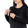 Volcom womens Swift Bib Overall Snowpant(Black S4)