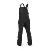 Volcom womens Swift Bib Overall Snowpant(Black S4)