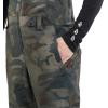 Volcom womens Swift Bib Overall Snowpant(Cloudwash Camo S4)
