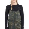 Volcom womens Swift Bib Overall Snowpant(Cloudwash Camo S4)