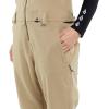 Volcom womens Swift Bib Overall Snowpant(Dark Khaki S4)