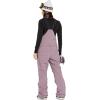 Volcom womens Swift Bib Overall Snowpant(Dusty Lavender)