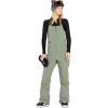 Volcom womens Swift Bib Overall Snowpant(Lichen Green S5)