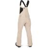 Volcom womens Swift Bib Overall Snowpant(Sand S3)