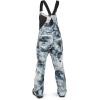 Volcom womens Swift Bib Overall Snowpant(Storm Tie-dye S3)
