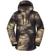 Volcom Men’s Brighton Pullover Anarok Hooded Snowboard Jacket(Camo)