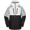 Volcom Men’s Brighton Pullover Anarok Hooded Snowboard Jacket(Sky)