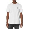 Volcom Men’s Deadly Stone Modern Fit Short Sleeve Tee(Iconic White)