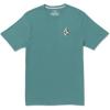 Volcom Men’s Deadly Stone Modern Fit Short Sleeve Tee(Service Blue)