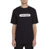 Volcom Mens Euro Logo Short Sleeve Tee(Black New Euro)