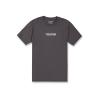 Volcom Mens Euro Logo Short Sleeve Tee(Charcoal)