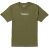 Volcom Mens Euro Logo Short Sleeve Tee(Military)