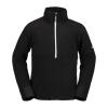 Volcom Men’s Polar Fleece Mock Neck 1/2 Zip Snowboard Ski Baselayer(Black S4)