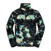 Volcom Men’s Polar Fleece Mock Neck 1/2 Zip Snowboard Ski Baselayer(Spritz Black S4)