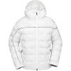 Volcom Men’s Sew Down Ecodown Filled Puffy Snowboard Winter Ski Jacket, White Camo S5