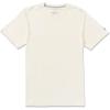 Volcom Mens Solid Short Sleeve Tee(Off White Solid)