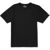 Volcom Mens Solid Stone Modern Fit Short Sleeve Tee(Black Black)