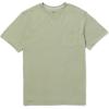 Volcom Mens Solid Stone Modern Fit Short Sleeve Tee(Green Tea)