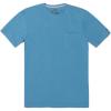 Volcom Mens Solid Stone Modern Fit Short Sleeve Tee(Tidal Blue)