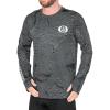 Volcom Mens V-Science Midweight Thermal Base Layer Long Sleeve Shirt(Black Print)