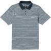 Volcom Men’s Wowzer Modern Fit Short Sleeve Polo Shirt(Indigo Ridge)