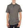 Volcom Men’s Wowzer Modern Fit Short Sleeve Polo Shirt(Stealth)
