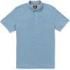 Volcom Men’s Wowzer Modern Fit Short Sleeve Polo Shirt(Stone Blue)