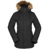 Volcom Women’s Fawn Insulated Snowboard Ski Winter Hooded Jacket(Black S3)