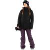 Volcom Women’s Shadow Insulated Snowboard Ski Winter Hooded Jacket(Black S4)