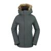 Volcom Women’s Shadow Insulated Snowboard Ski Winter Hooded Jacket(Eucalyptus S4)