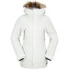 Volcom Women’s Shadow Insulated Snowboard Ski Winter Hooded Jacket(Off White S3)