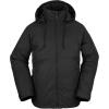 Volcom mens 2836 Insulated Snowboard Jacket(Black Black)