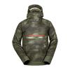 Volcom mens Hydro Hooded Fleece Riding Hoodie(Cloudwash Camo S4)