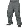 Volcom mens Nwrk Baggy Cargo Snowboard Ski Pant(Charcoal)