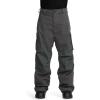 Volcom mens Nwrk Baggy Cargo Snowboard Ski Pant(Dark Grey)