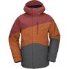Volcom mens Primry Insulated Snowboard Winter Ski Jacket(Caramel)
