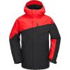 Volcom mens Primry Insulated Snowboard Winter Ski Jacket(Crimson)
