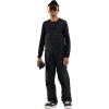 Volcom mens Roan Bib Overall Snowboard Pant(Black Grey)