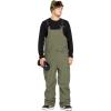 Volcom mens V.co Sparta Bib Overalls Snowboard Pant – 15k Waterproof 2-layer Fabric(Ivy)