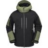 Volcom mens Wfo Insulated Snowboard Ski Baggy Fit Winter Jacket(Black S5)