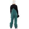 Volcom womens Creston Stretch Snowboard Ski Bib Overall Snowpant(Balsam S4)