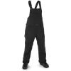 Volcom womens Creston Stretch Snowboard Ski Bib Overall Snowpant(Black S3)