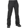 Volcom womens Genus Slim Fit Stretch Snowboard Ski Pant(Black S5)
