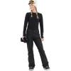 Volcom womens Hallen Modern Fit Snowbaord Pant(Black S4)