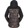 Volcom womens Shelter 3d Stretch Insulated Snowboard Ski Winter Hooded Jacket(Tiger Print S3)