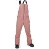 Volcom womens Swift Bib Overall Snowpant(Earth Pink S4)