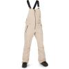 Volcom womens Swift Bib Overall Snowpant(Sand S3)