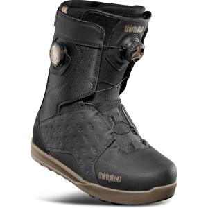 ThirtyTwo Lashed Double Boa Snowboard Boots – Snowboard Boots with Dual-Zone Lacing & Grippy Outsole(Black / Gum 2026)