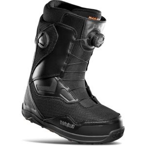 ThirtyTwo Lashed Double Boa Snowboard Boots – Snowboard Boots with Dual-Zone Lacing & Grippy Outsole(Black 2022)